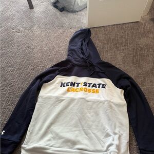 Under Armour Navy and White Hoodie